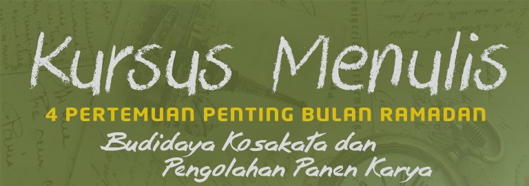 Kursus Menulis/Jurnalistik Bulan Ramadan