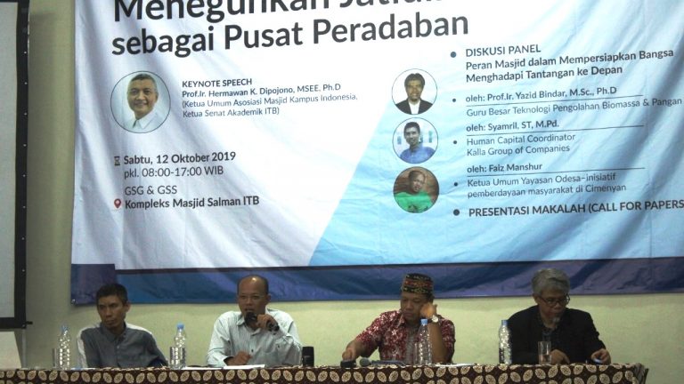 Salman ITB Bicara Peradaban. Faiz Manshur Memberi Masukan