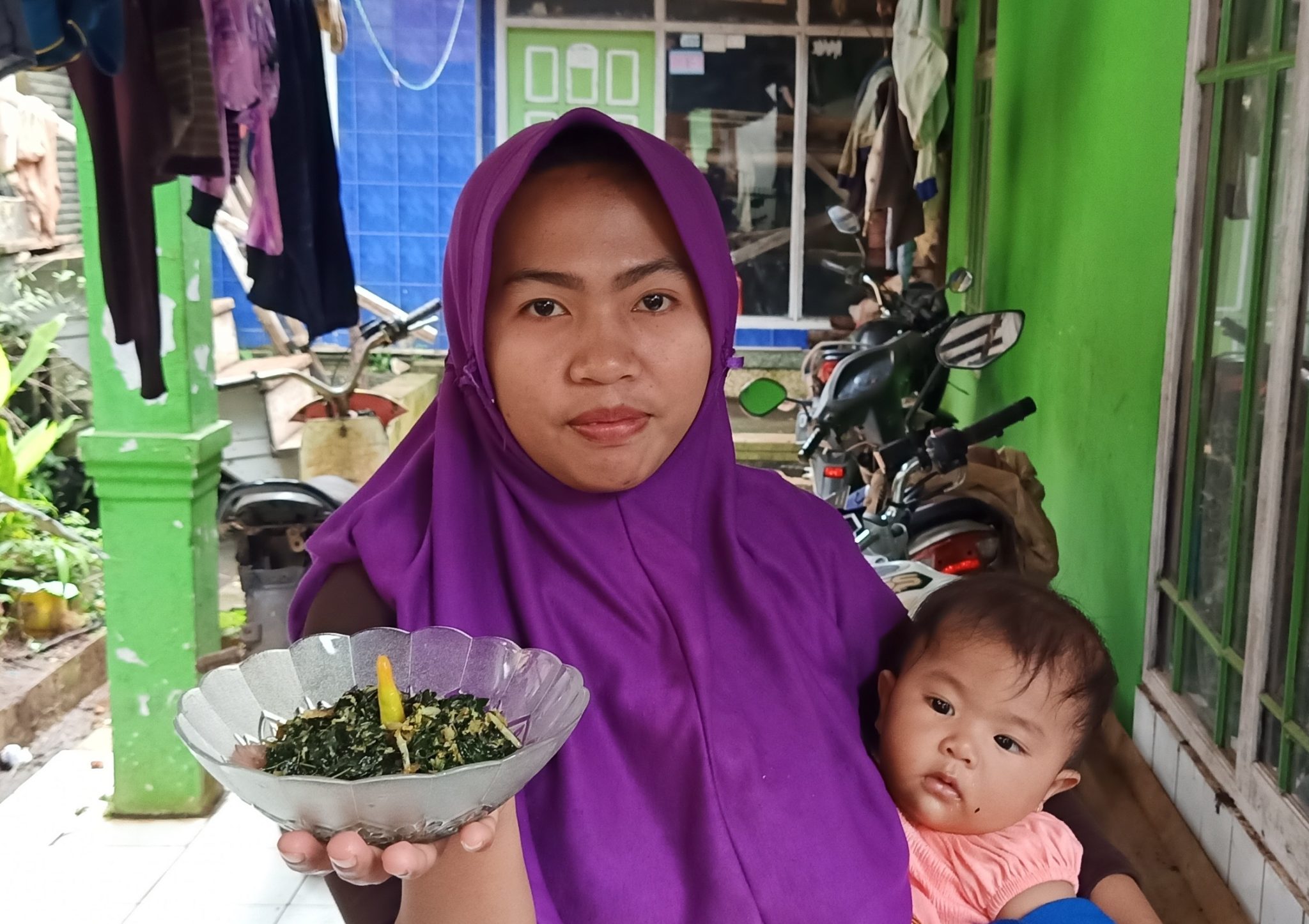 Jelang Lebaran, Petani Cikadut Panen Kelor 2 masak kelor warga bandung gizi