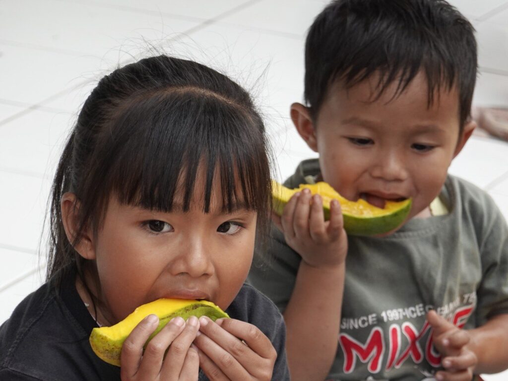 Anak-anak dan masyarakat Indonesia kurang konsumsi buah